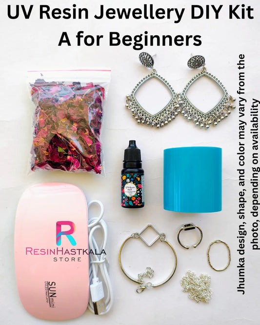 UV Resin Jewellery DIY Kit A for Beginners