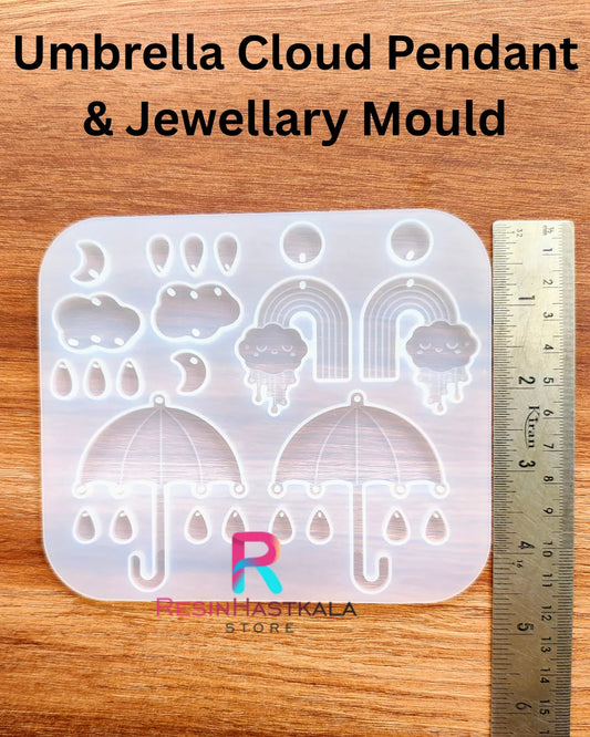 Umbrella Cloud Pendant & Jewellary Mould