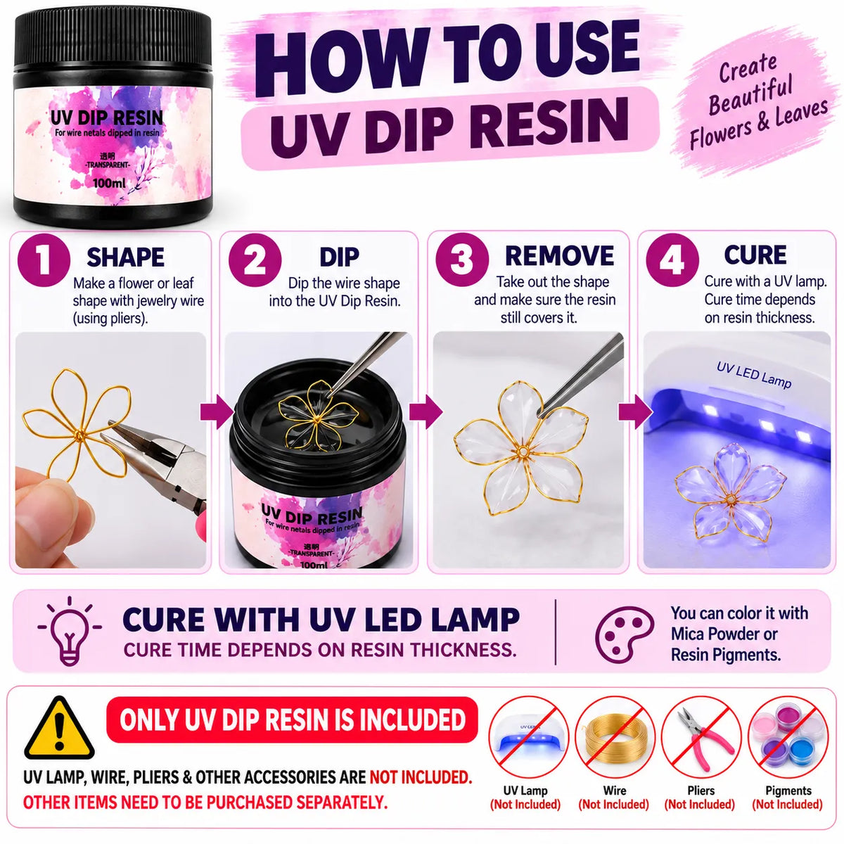 Uv Dip Resin