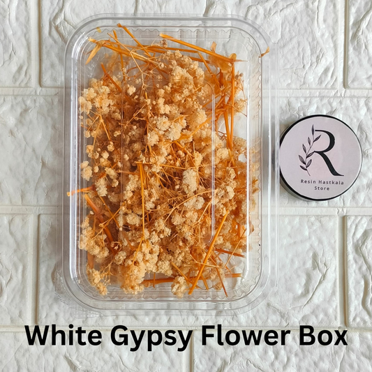 White Gypsy Flower Box