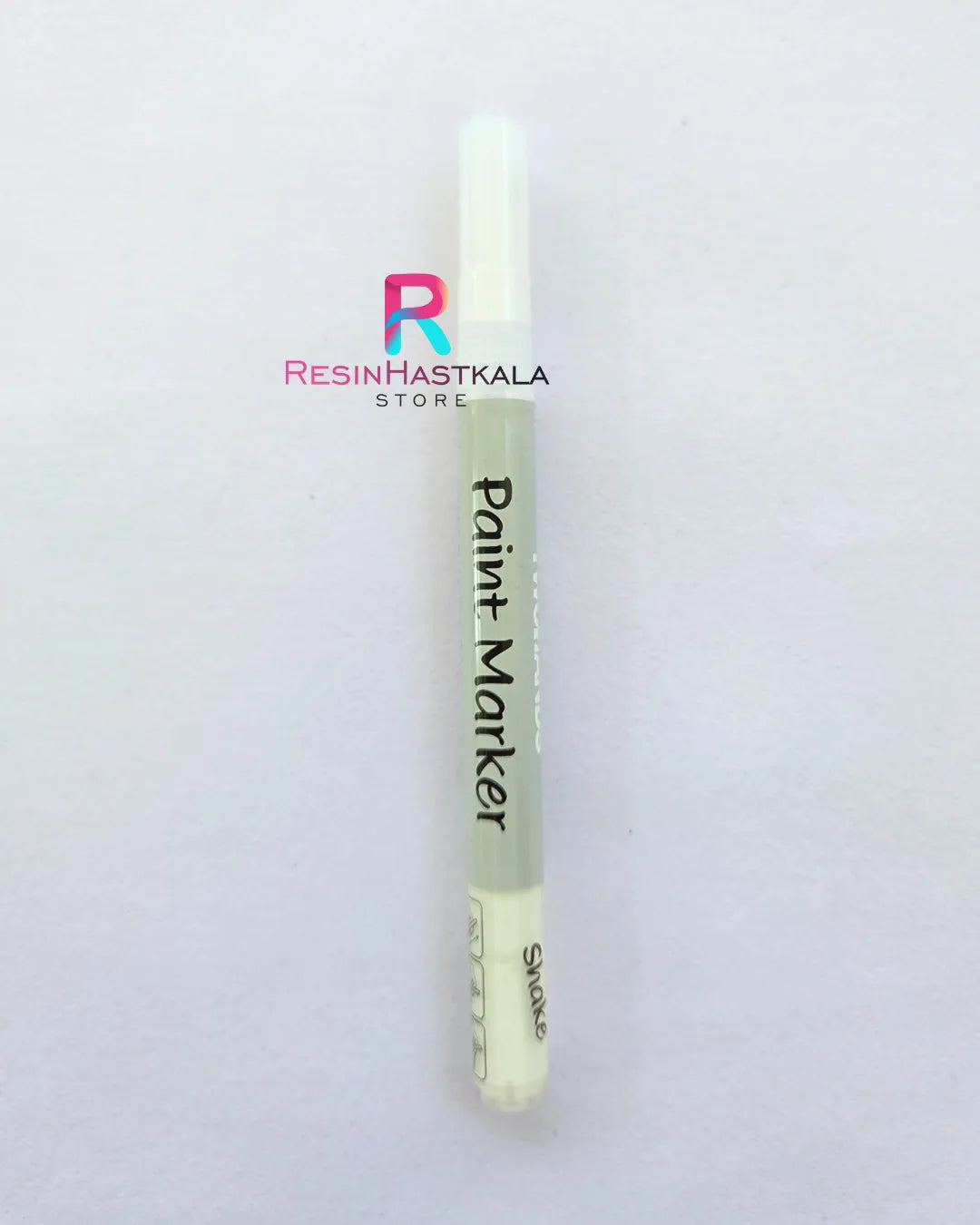 White Metallic Marker