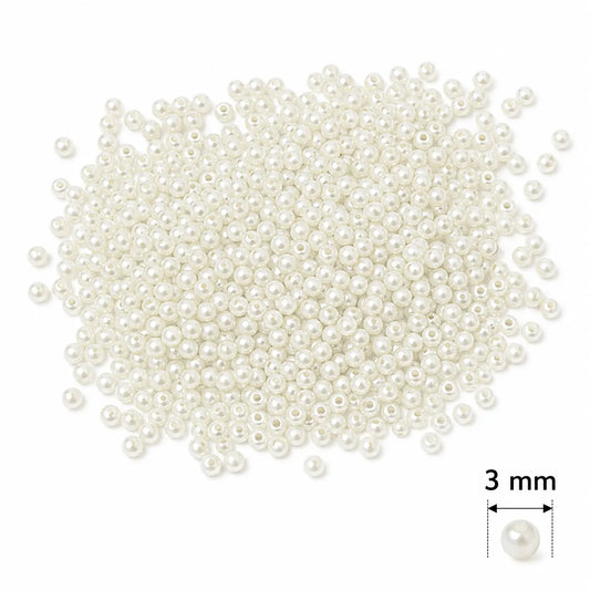 White Pearl Beads (10 Gram)