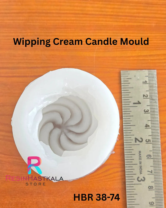 Wipping Cream Candle Mould