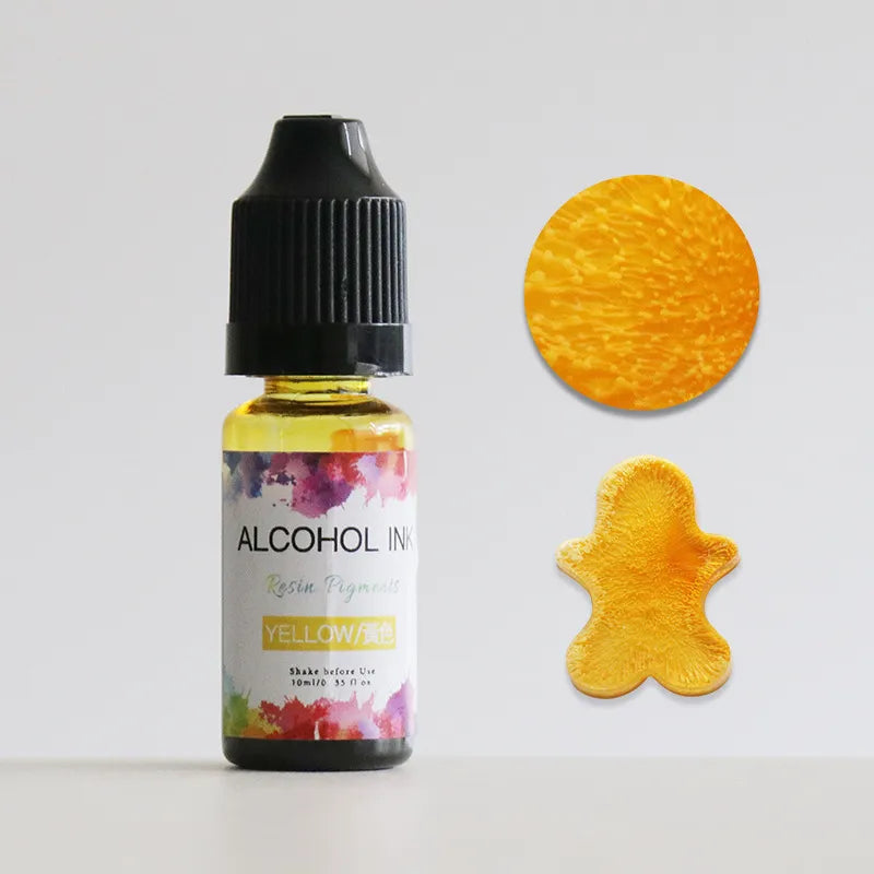 Yellow 3D Alcohol Ink Single Colour (10 Ml)