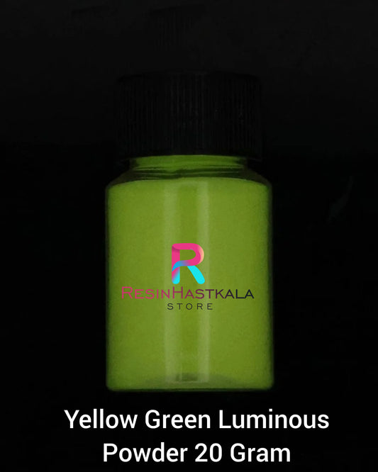 Yellow Green Luminous Powder (20 Gram)