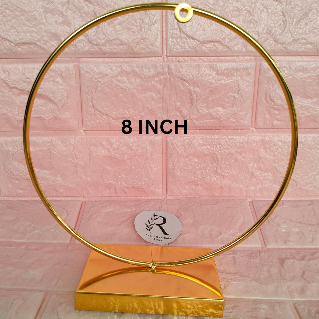 Metal Hoop Ring Stand