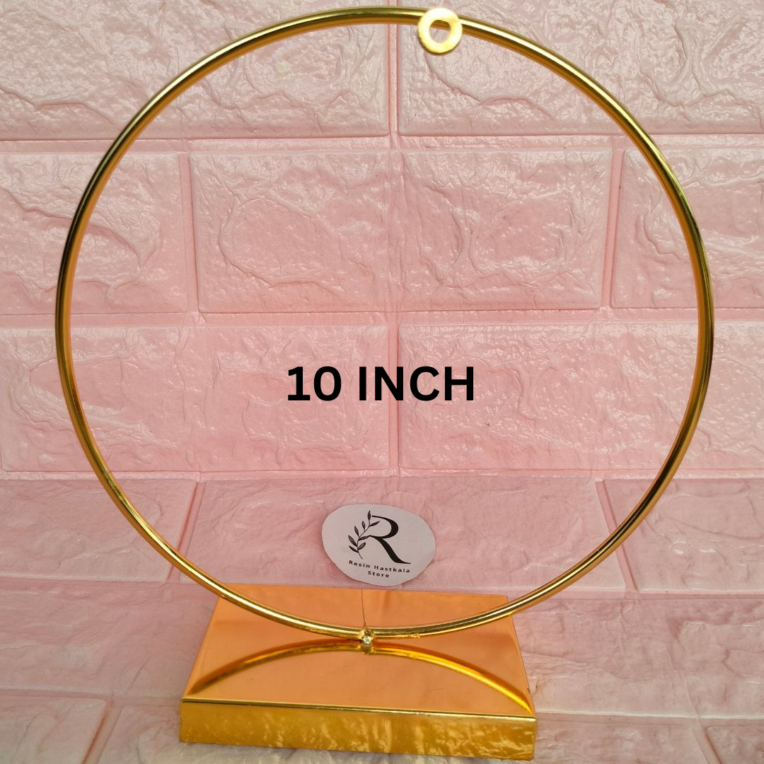 Metal Hoop Ring Stand