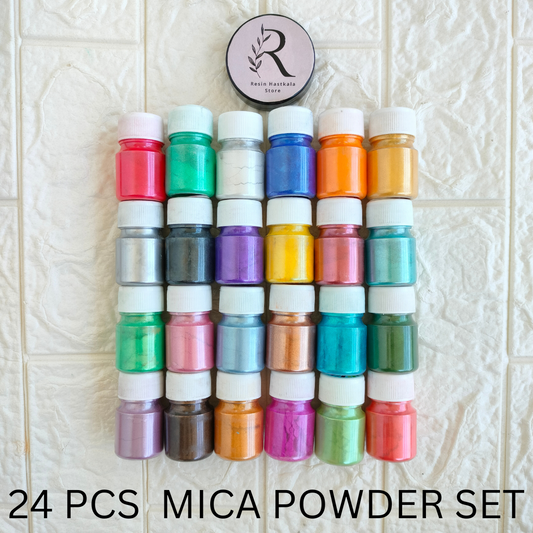 24 Pcs Mica Powder Set