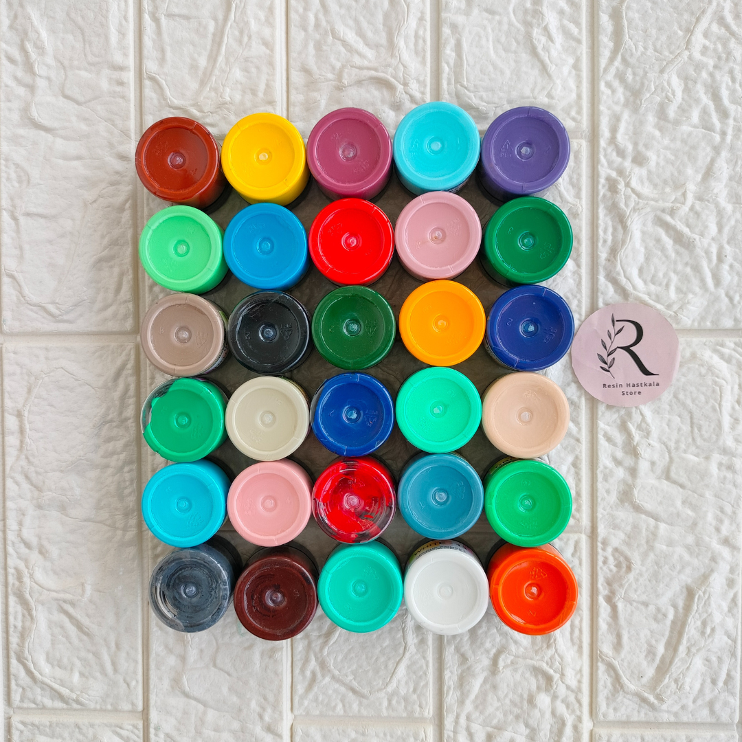 Resin Opaque Pigment Set Of 30 (20 Grams Each)