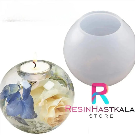 3 Inch Ball T- Light Candle Holder Mould
