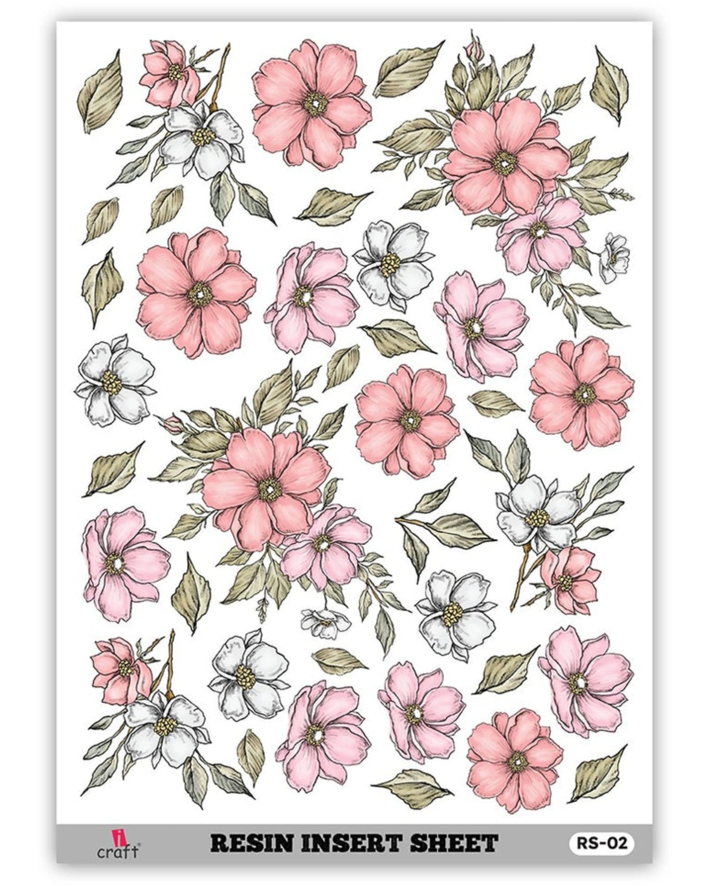 iCraft Resin Insert Sheet RS-02