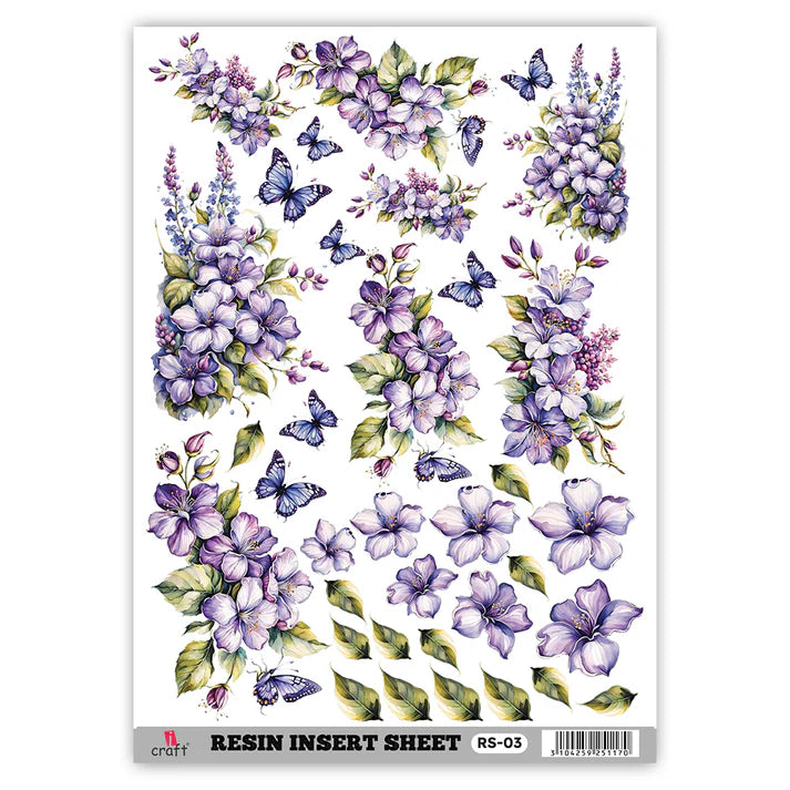 iCraft Resin Insert Sheet RS-03 – Resinhastkala Store