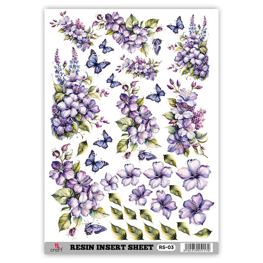 iCraft Resin Insert Sheet RS-03