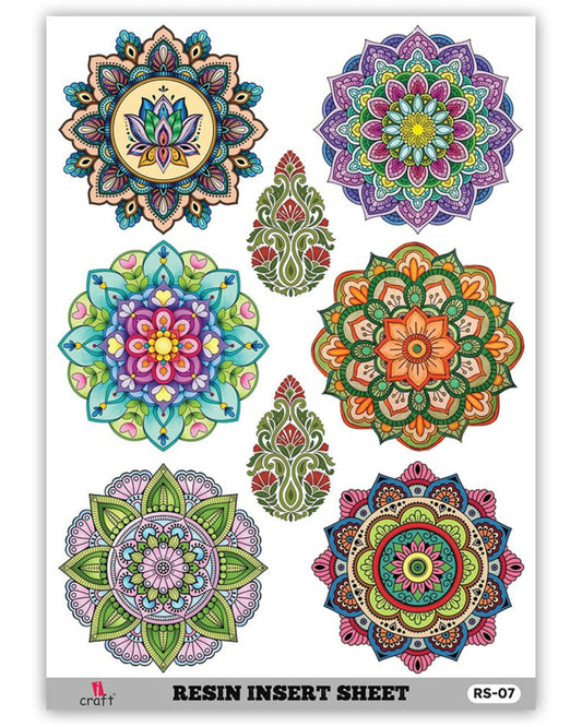 iCraft Resin Insert Sheet RS-07