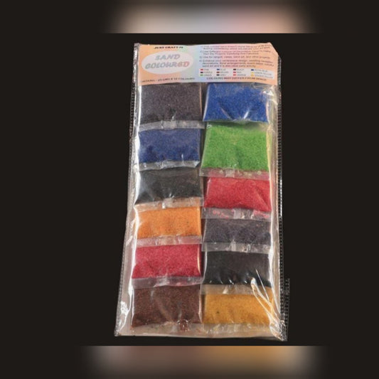 12 In 1 Colored Sand